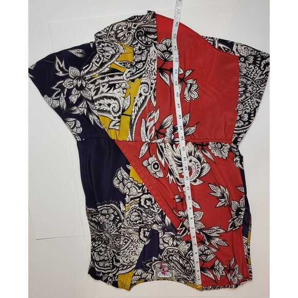 Anthropologie Baraschi Floral Blouse Size Medium - Picture 5 of 7